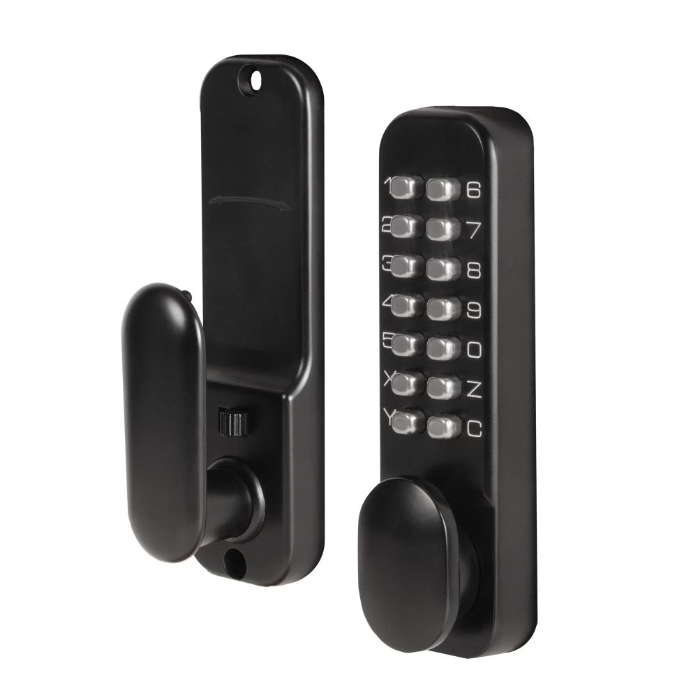 Фото Замок накладной кодовый RIM-200 code BL черный