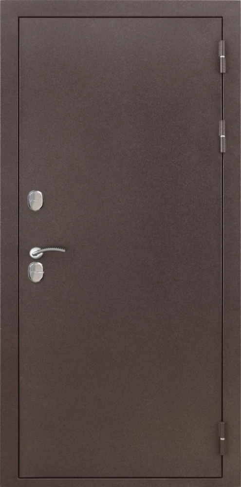 Входная дверь ДвериПРО Термо медный антик ПВХ 10мм Астрод веллуто бьянко DPRO228223 внешняя сторона