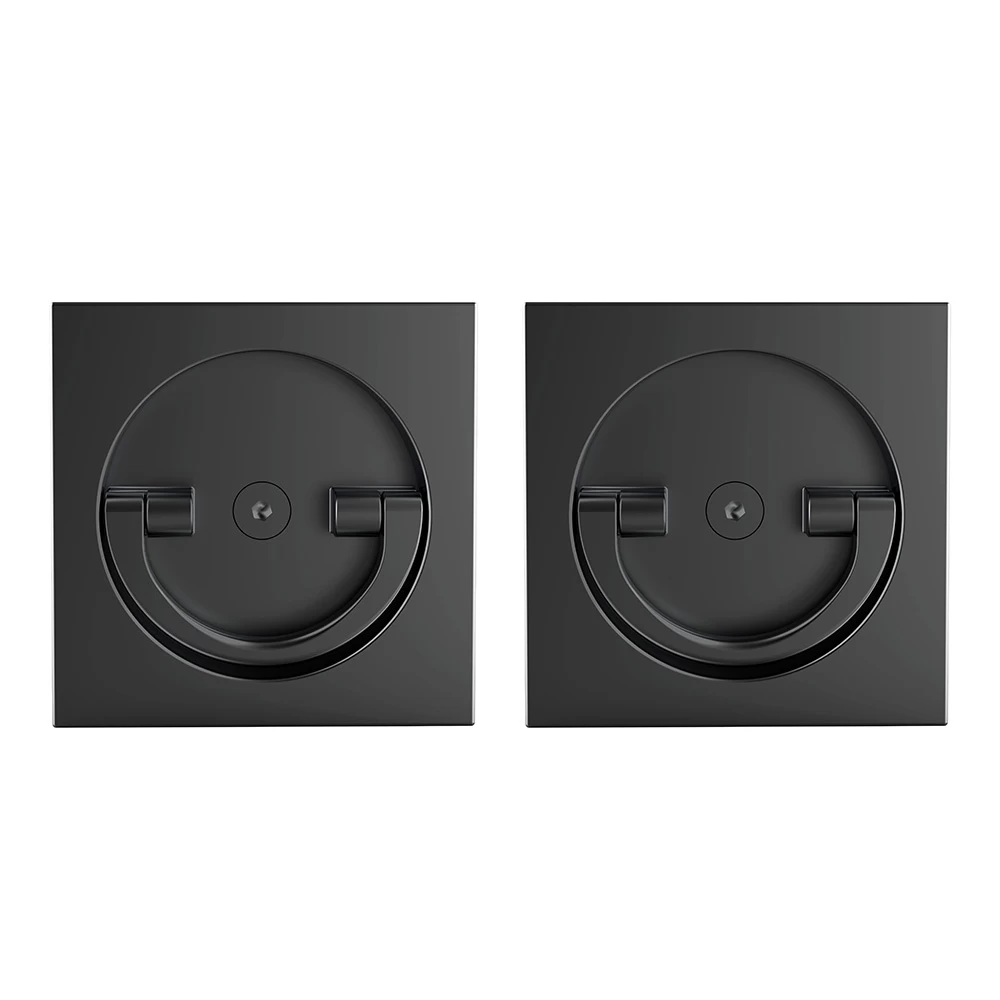 Фото Ручка поворотная для раздвижных дверей  SH.QUADRO55.BK8x2 BL-26 черный